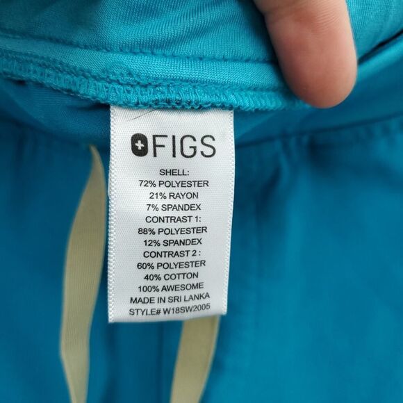 FIGS Set Limited Edition Blue Scrub Top And Scrub Bottoms Pants - Picture 13 of 16